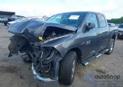 2018 Ram 1500 Slt из США, поврежденный, VIN 1C6RR7LM5JS247760